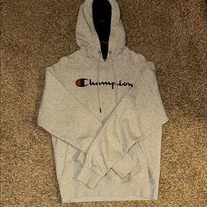 Champion Light Gray Men's Hoodie